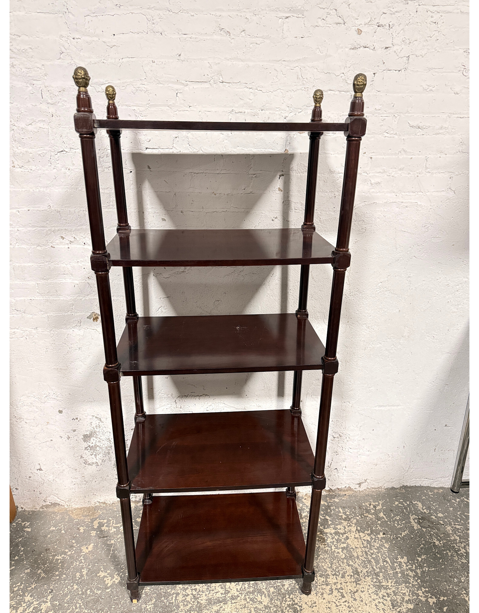 Cherry Regency Style Etagere