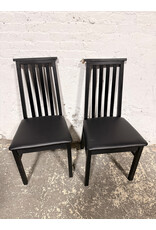 IKEA Alhult Black Dining Chair