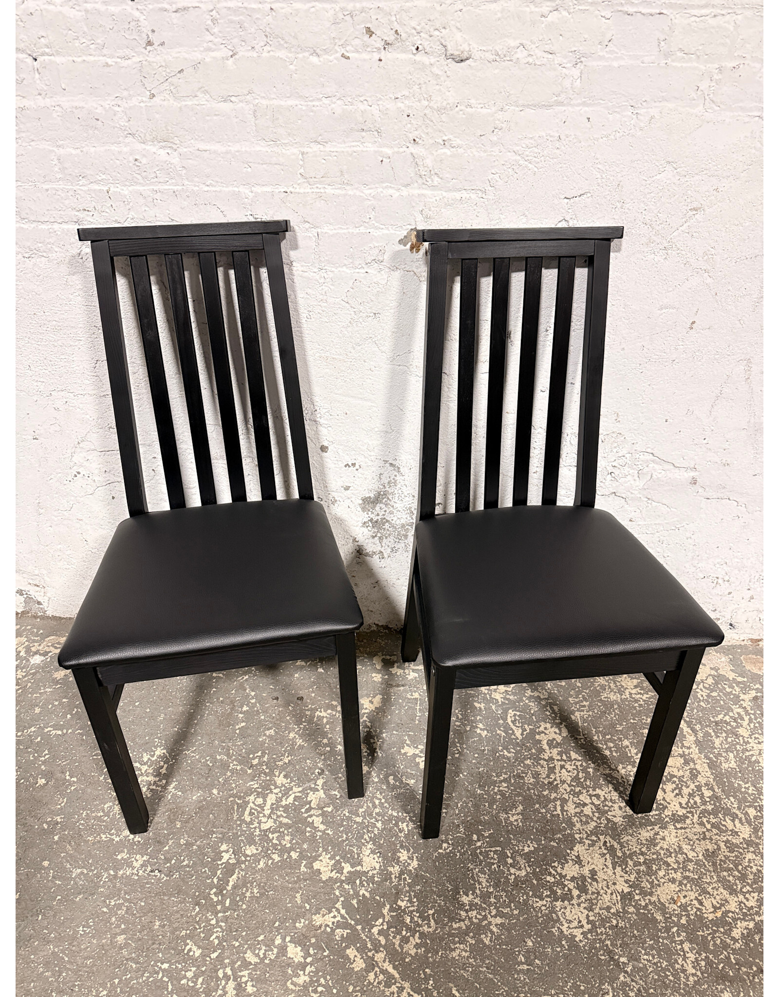 IKEA Alhult Black Dining Chair