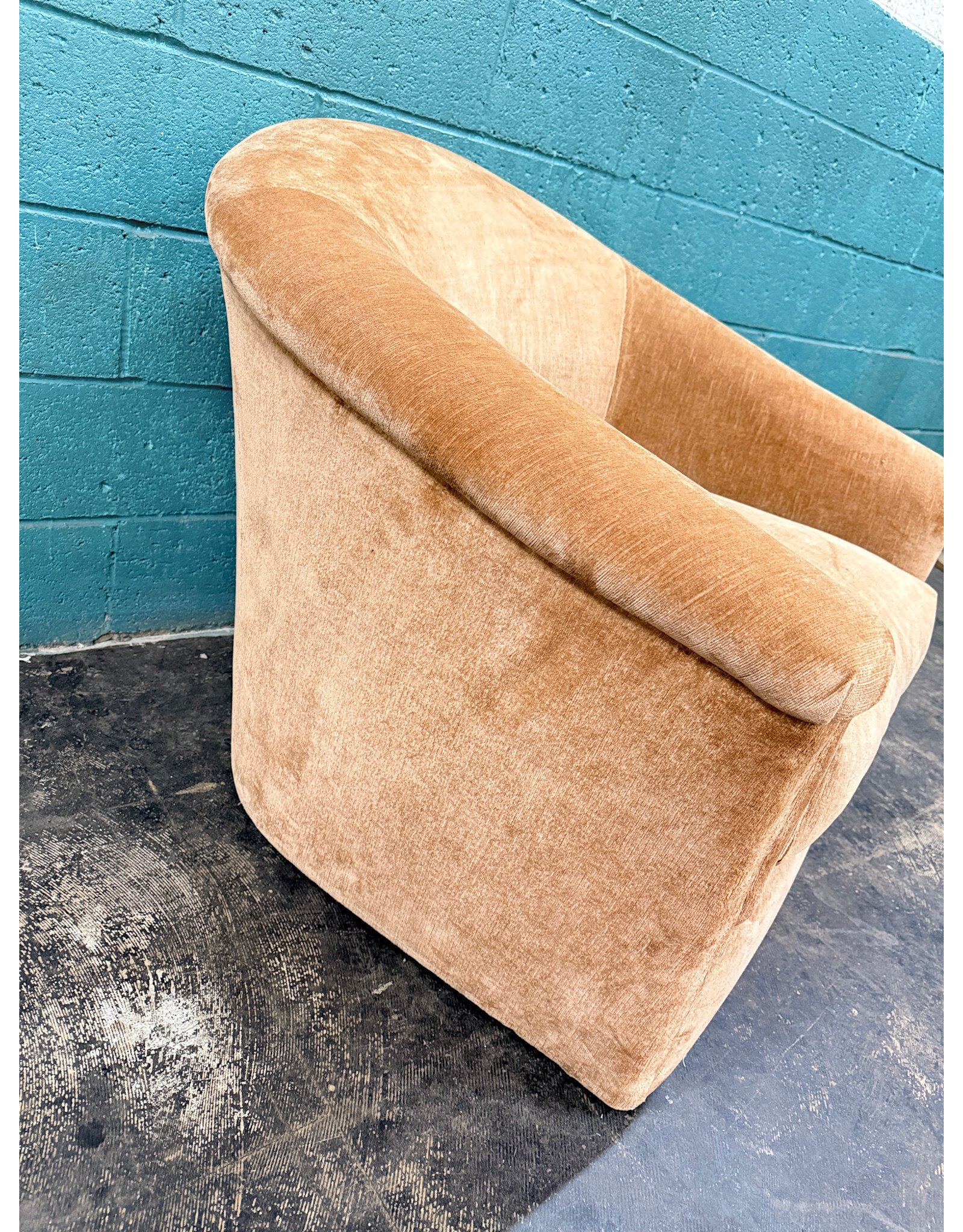 Modern Style Swivel Brown Comfy Lounge Chair