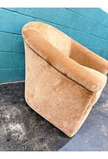 Modern Style Swivel Brown Comfy Lounge Chair