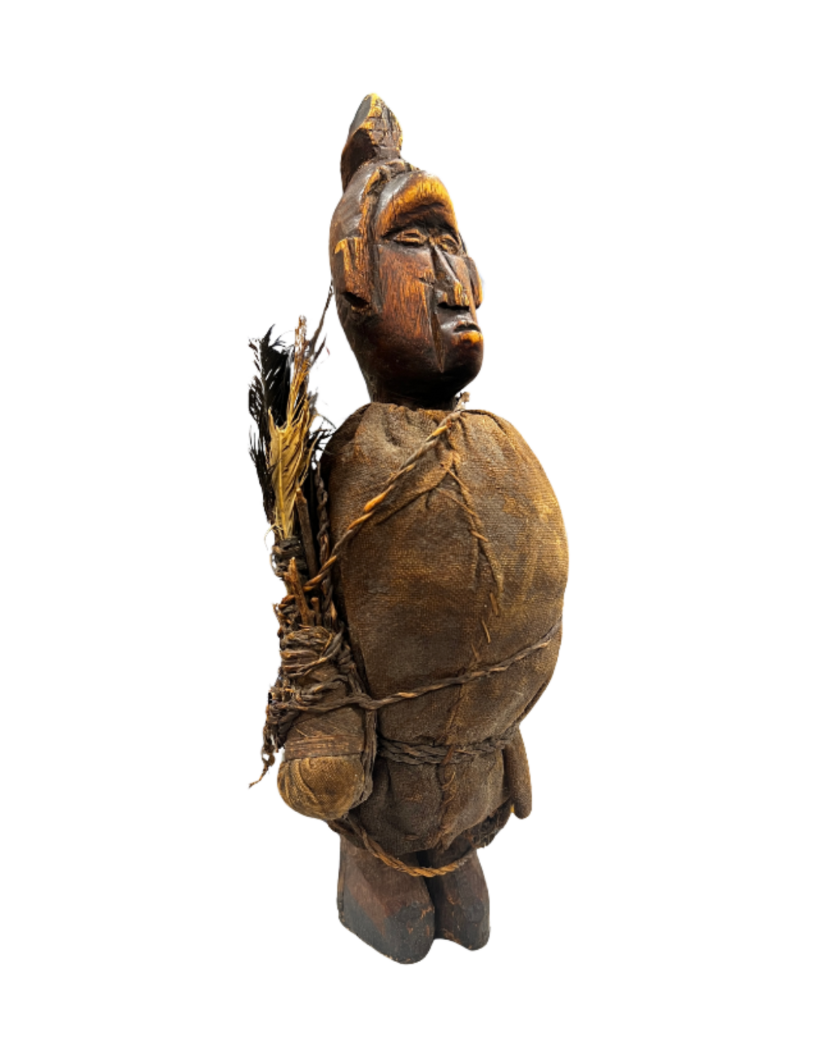 Mixed Media African Fertility Effigy