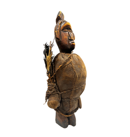 Mixed Media African Fertility Effigy