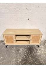 Mina Mid-Century Modern Style Wood Tv Stand