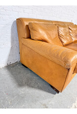 Brown Leather Sofa
