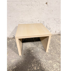 U-Shaped Waterfall Design End Table