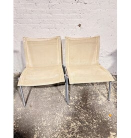 Modern Mesh Sling Lounge Chair