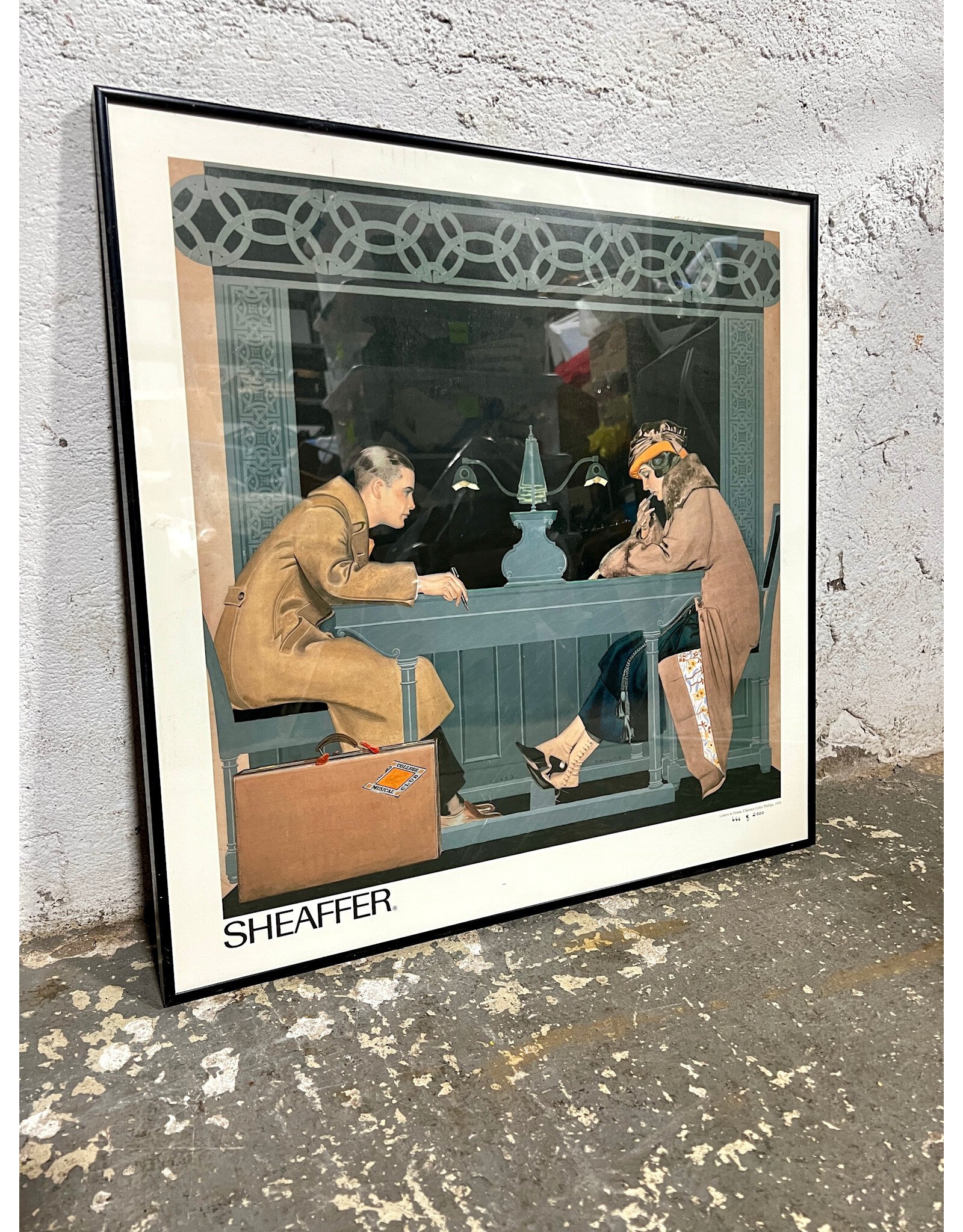 Vintage Style Sheaffer Pens Print