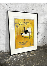 Framed Vintage Style Marca Zenit Print