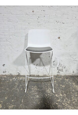 White Poppin Key Stool