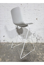 White Poppin Key Stool