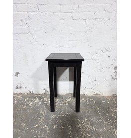 Small Black Wooden Side Table