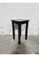 Small Black Wooden Side Table