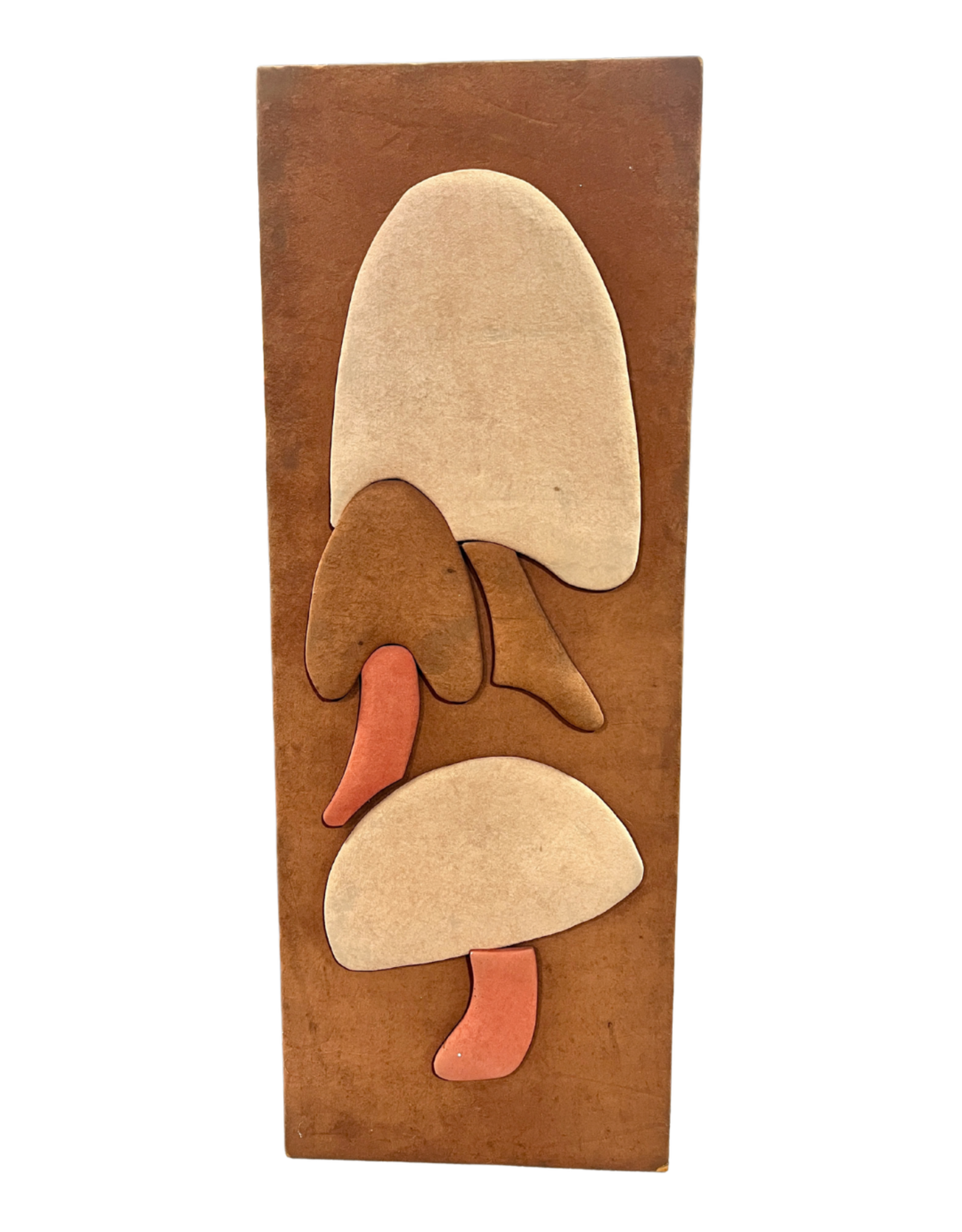 Retro Mushroom Fabric Wall Art