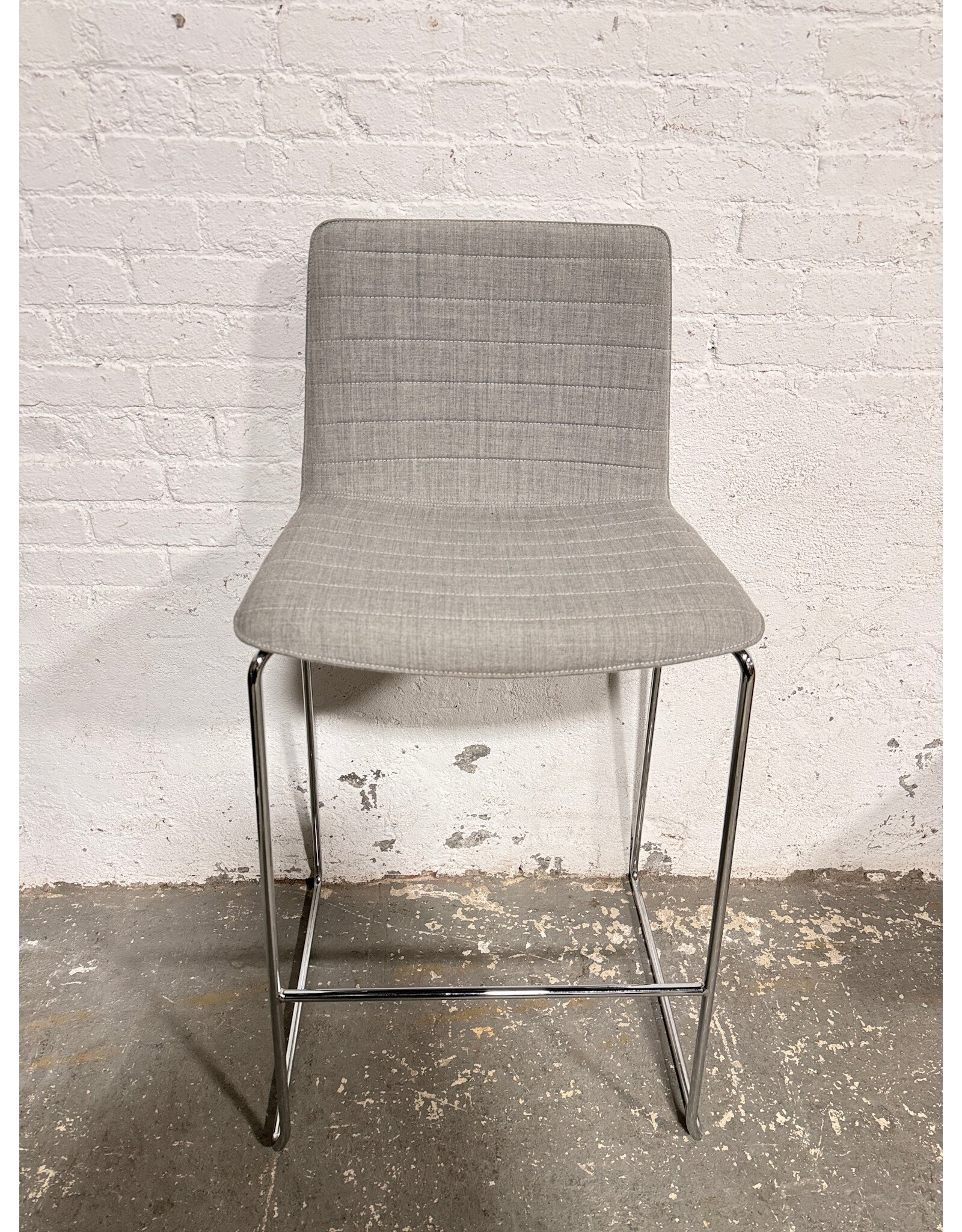 Andreu World Upholstered Bar Stool