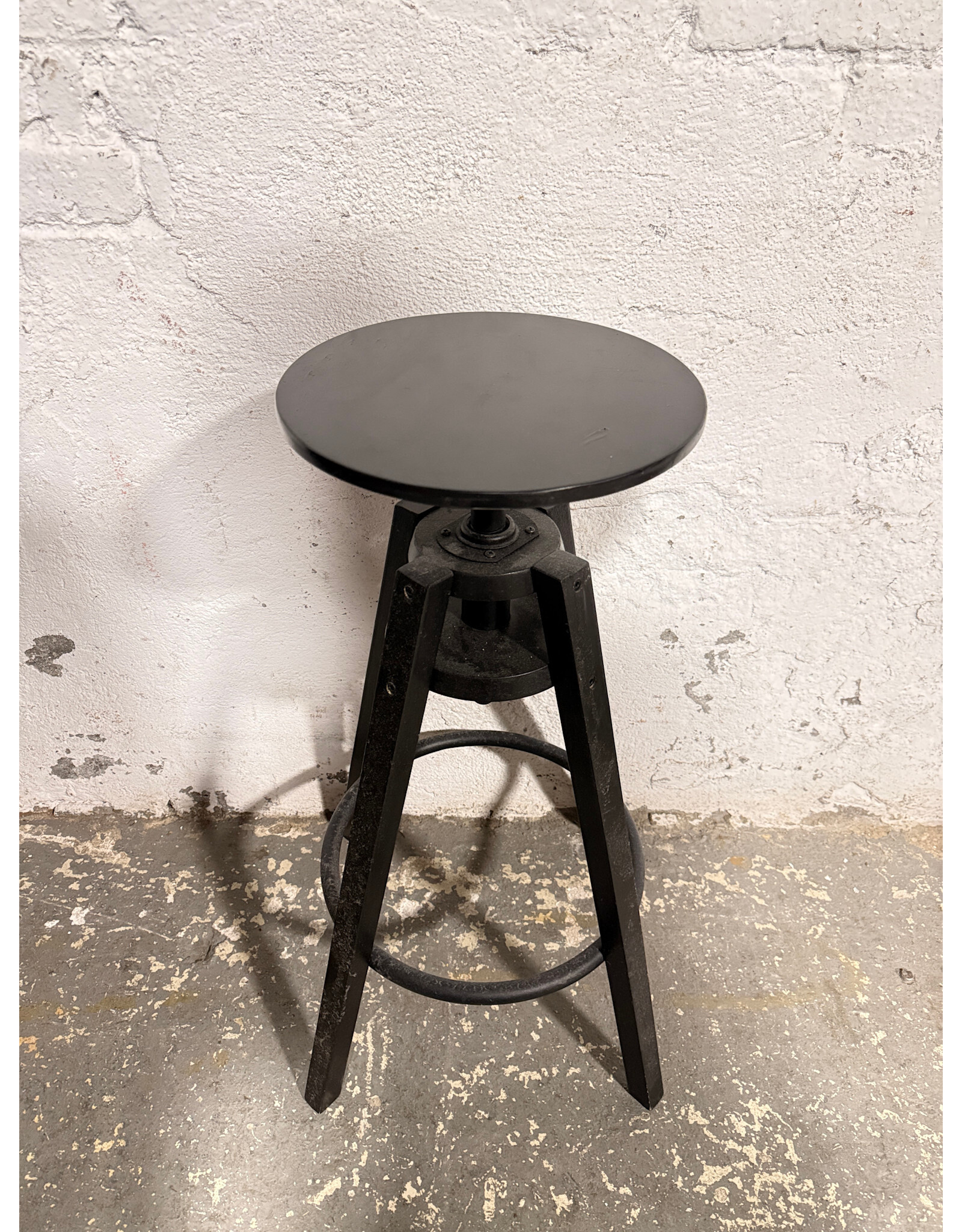 Ikea Dalfred Black Bar Stool
