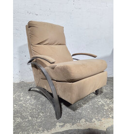 Beige Upholstered Barcalounger Recliner