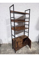 Modern Faux Wood 3-tier Storage Shelf