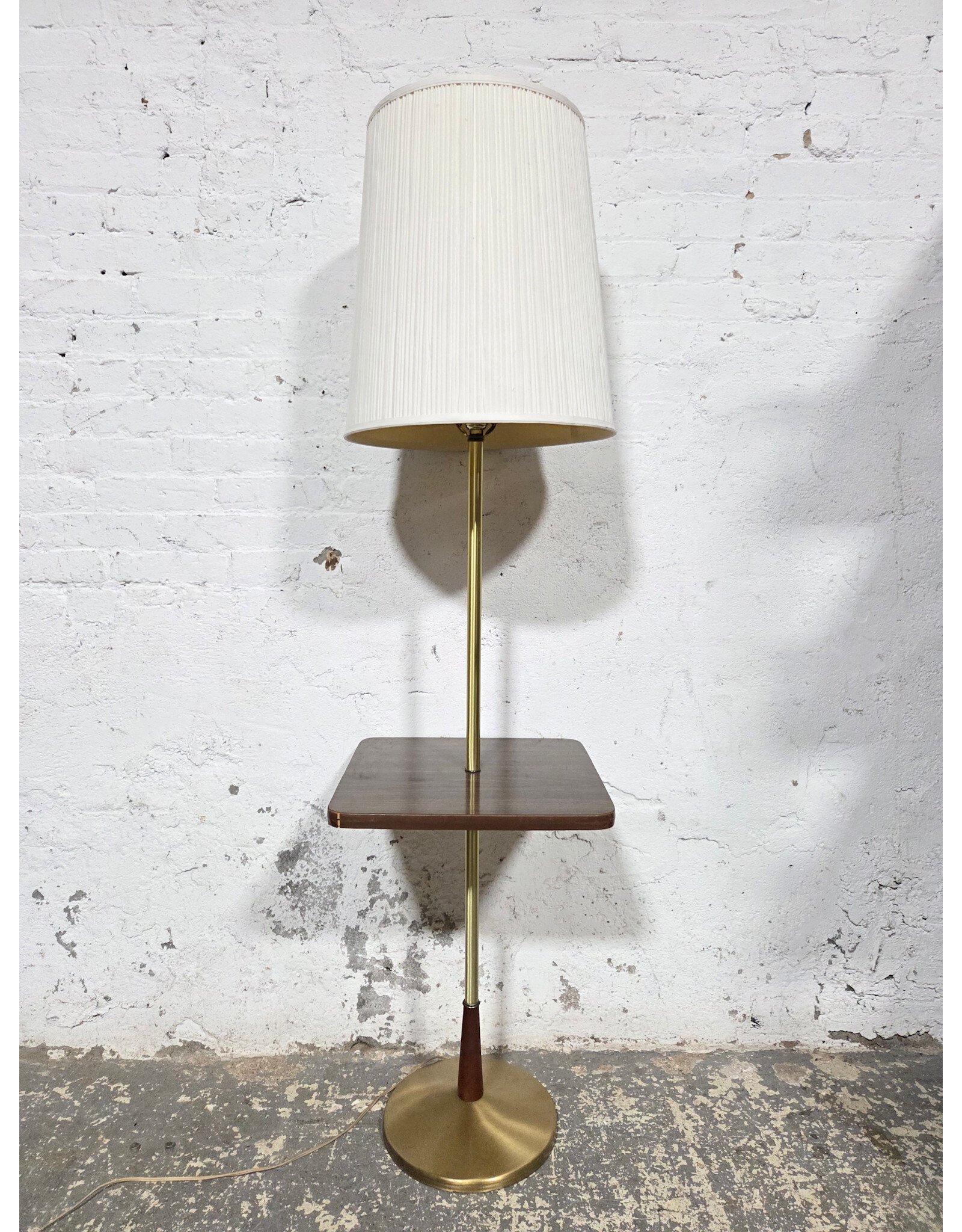 MCM Laurel Floor Lamp with Laminate Table