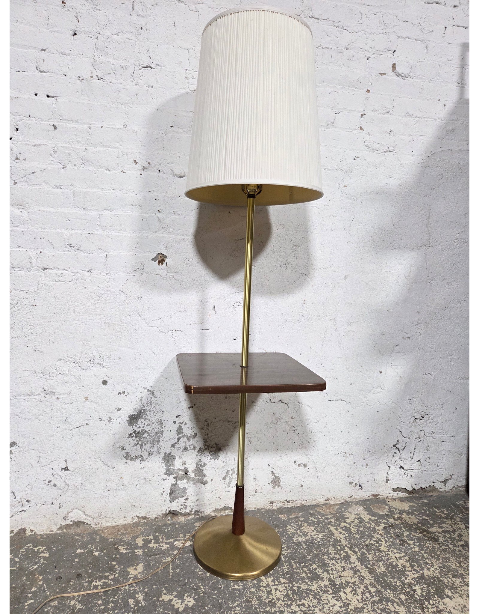 MCM Laurel Floor Lamp with Laminate Table