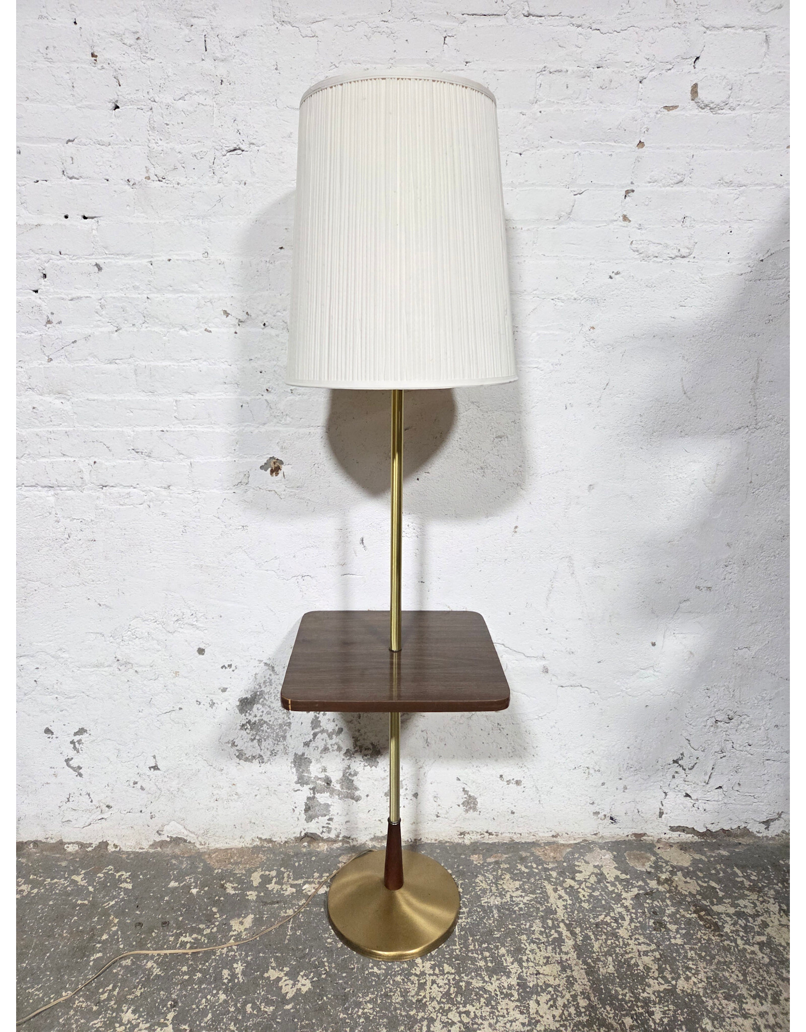 MCM Laurel Floor Lamp with Laminate Table