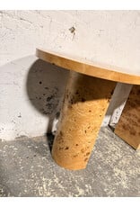 Modern Burl Wood Desk