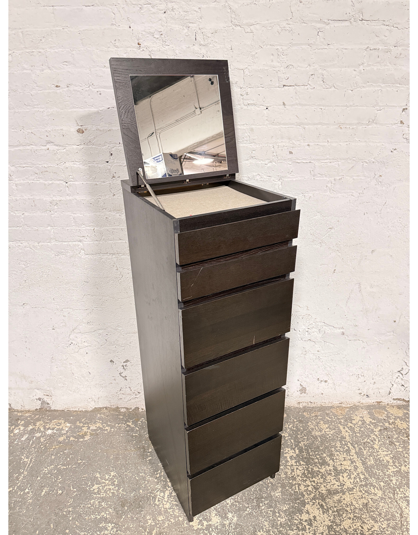 IKEA Ikea Malm 6-Drawer Lingerie  Wood Chest