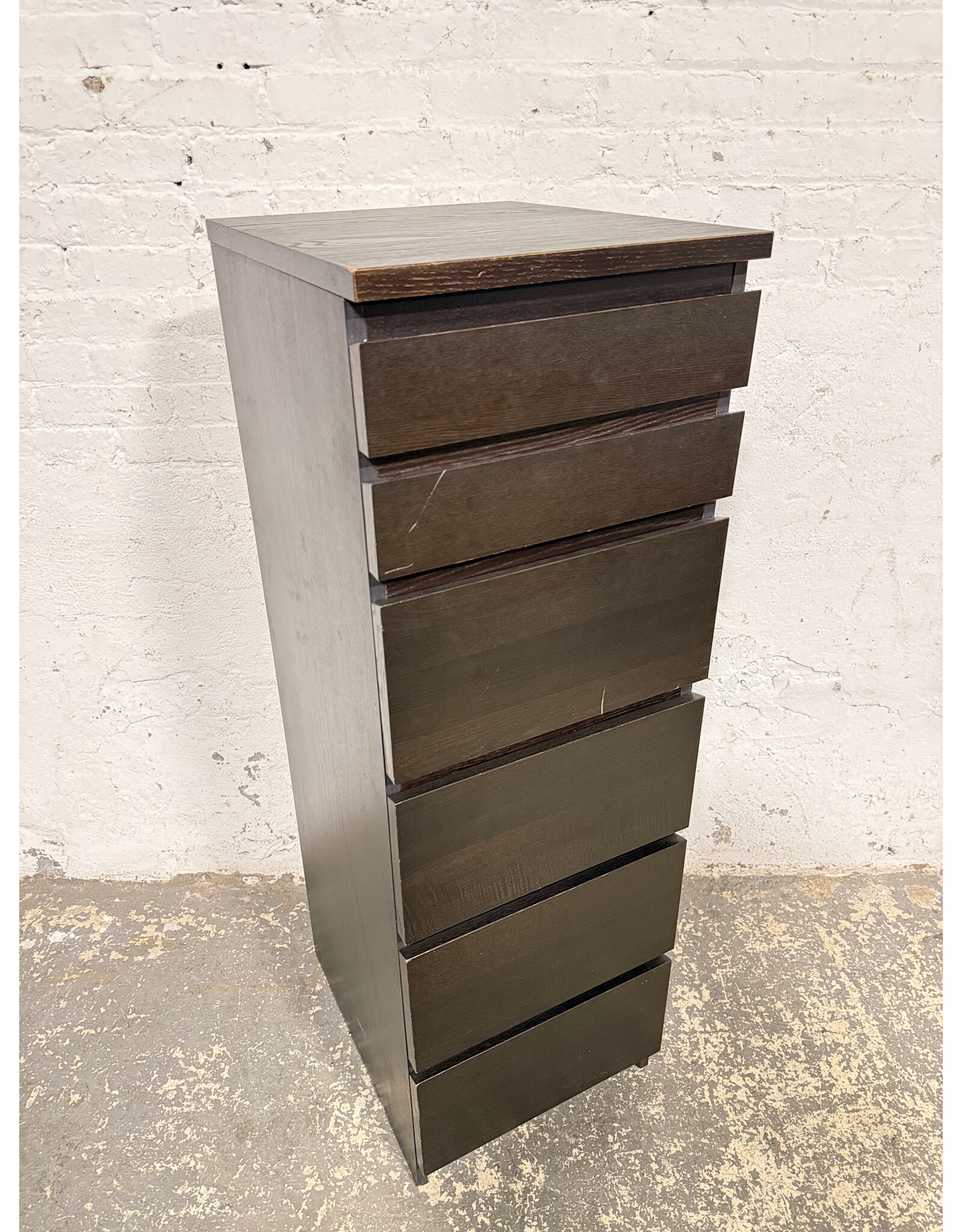 IKEA Ikea Malm 6-Drawer Lingerie  Wood Chest