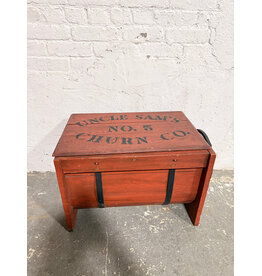 Antique Wooden Butter Churn