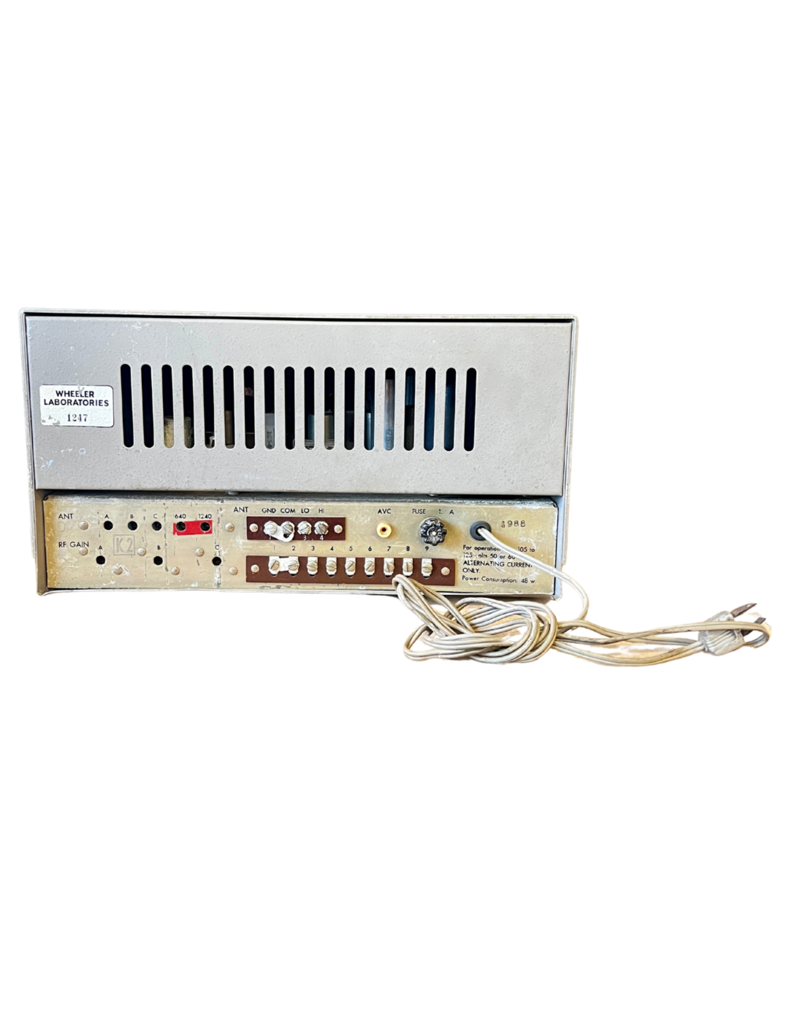 Vintage Civil Defense Alert System, "Conelrad Alert", by Kaar, Conelrad III