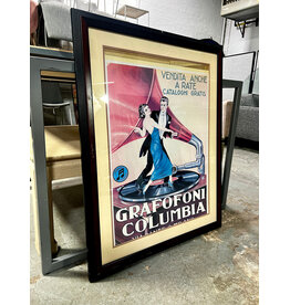 Vintage Style Columbia Grafonola Poster