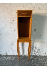 Bobby Michelson Tall Wooden Bedside Table