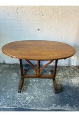 Antique Wooden Wine Tasting Table