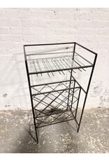 Iron Wine Rack/Cocktail Server