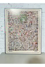 Manhattan!! by Tony Graham, framed poster