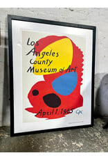 Framed Los Angeles County Museum of Art Poster