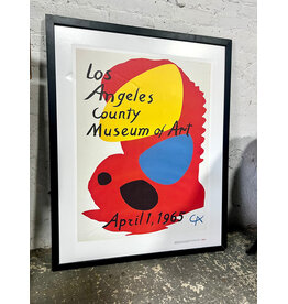 Framed Los Angeles County Museum of Art Poster