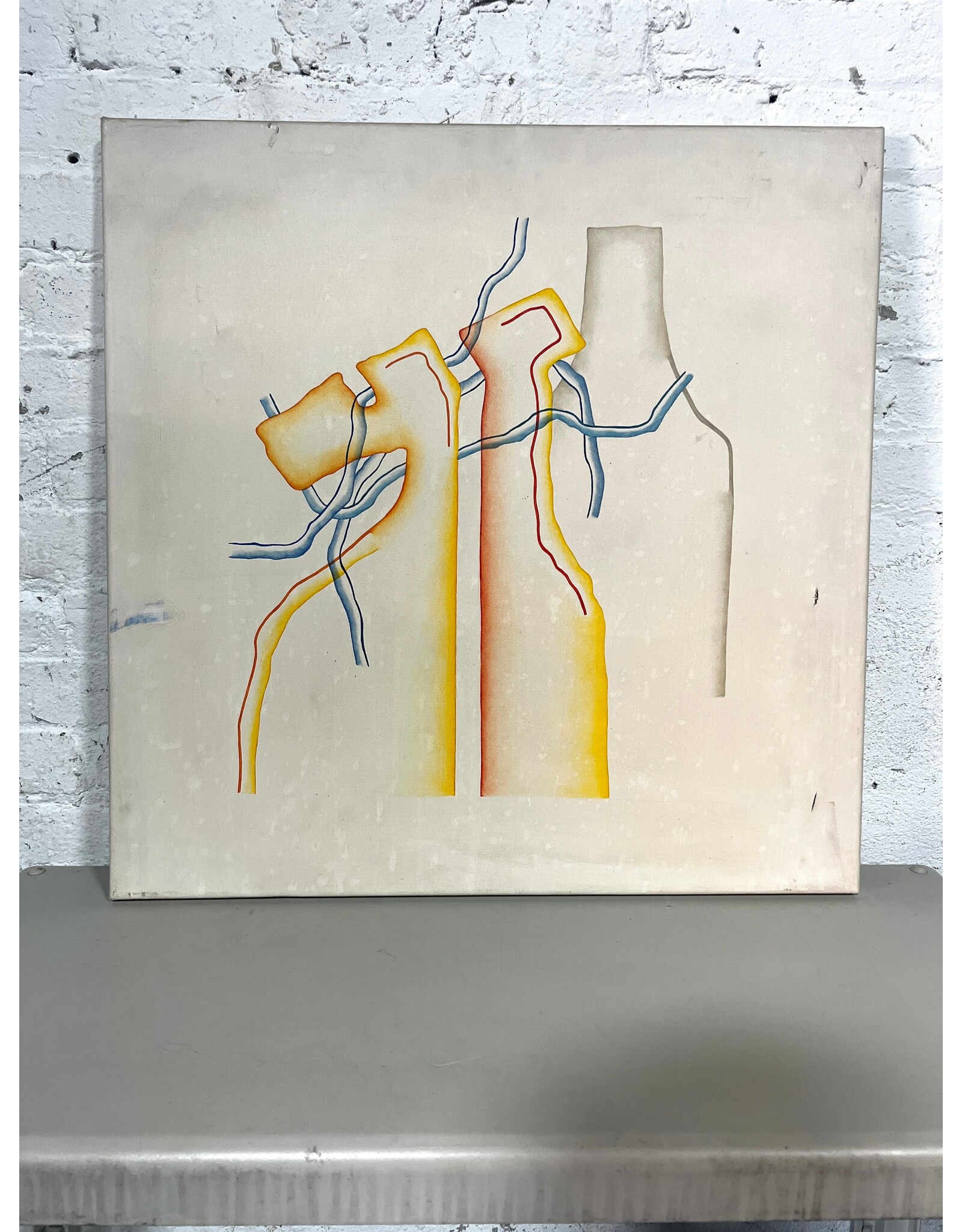 Moniker Images, oil on canvas, sgnd A.K. 1974