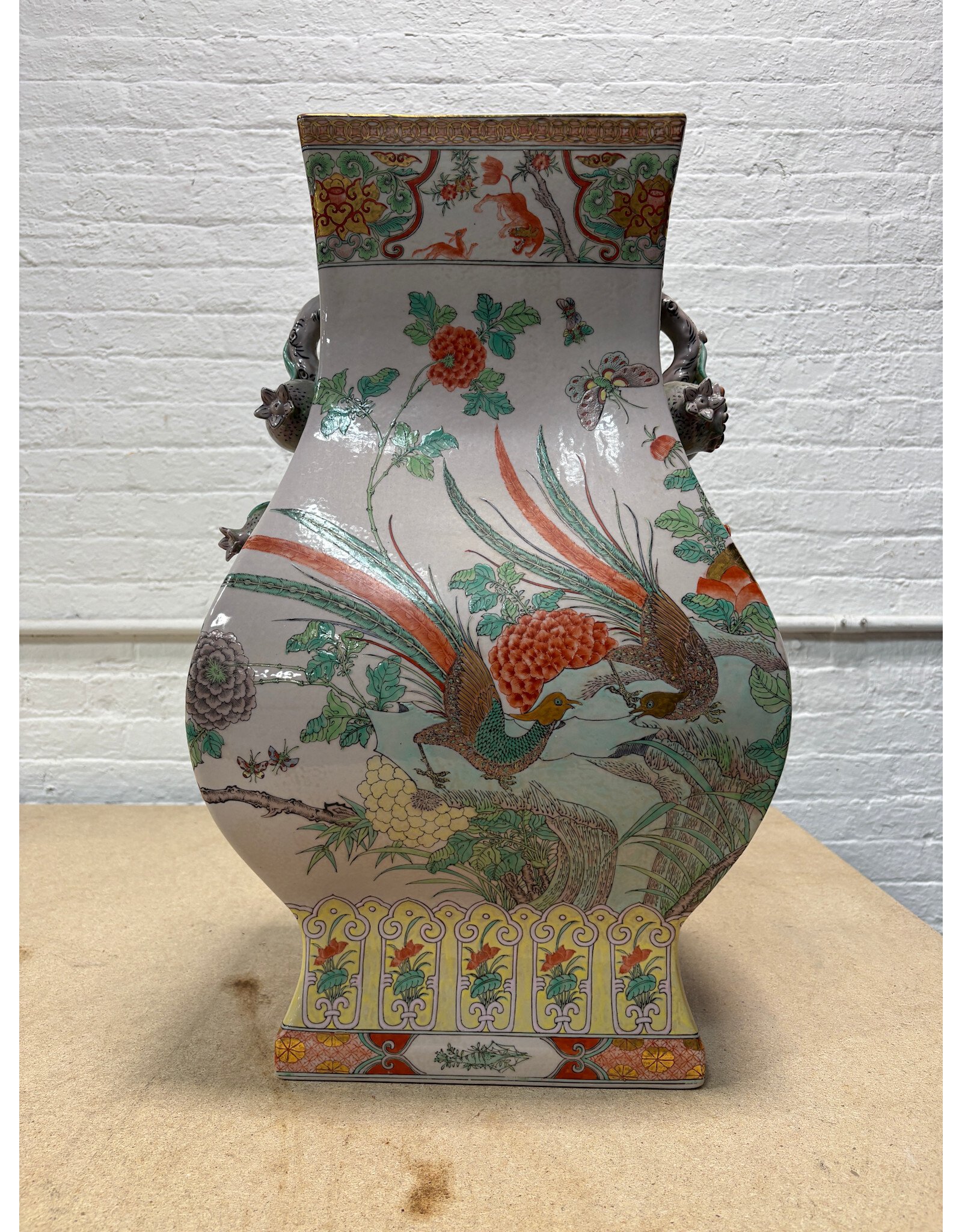 Chinese Famille Porcelain Vase