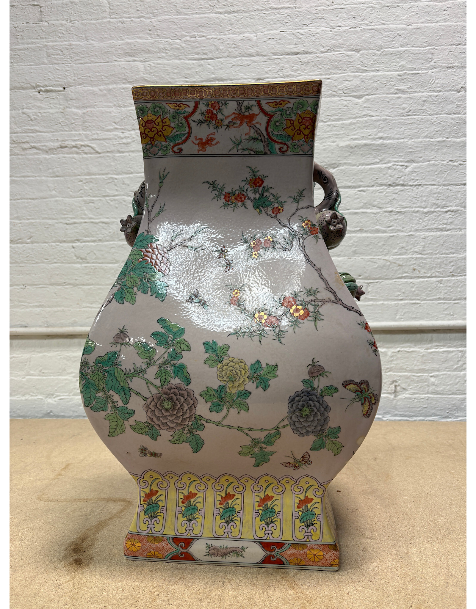 Chinese Famille Porcelain Vase