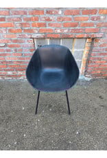 CB2 Black Poppy Chair