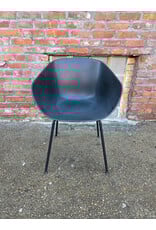 CB2 Black Poppy Chair