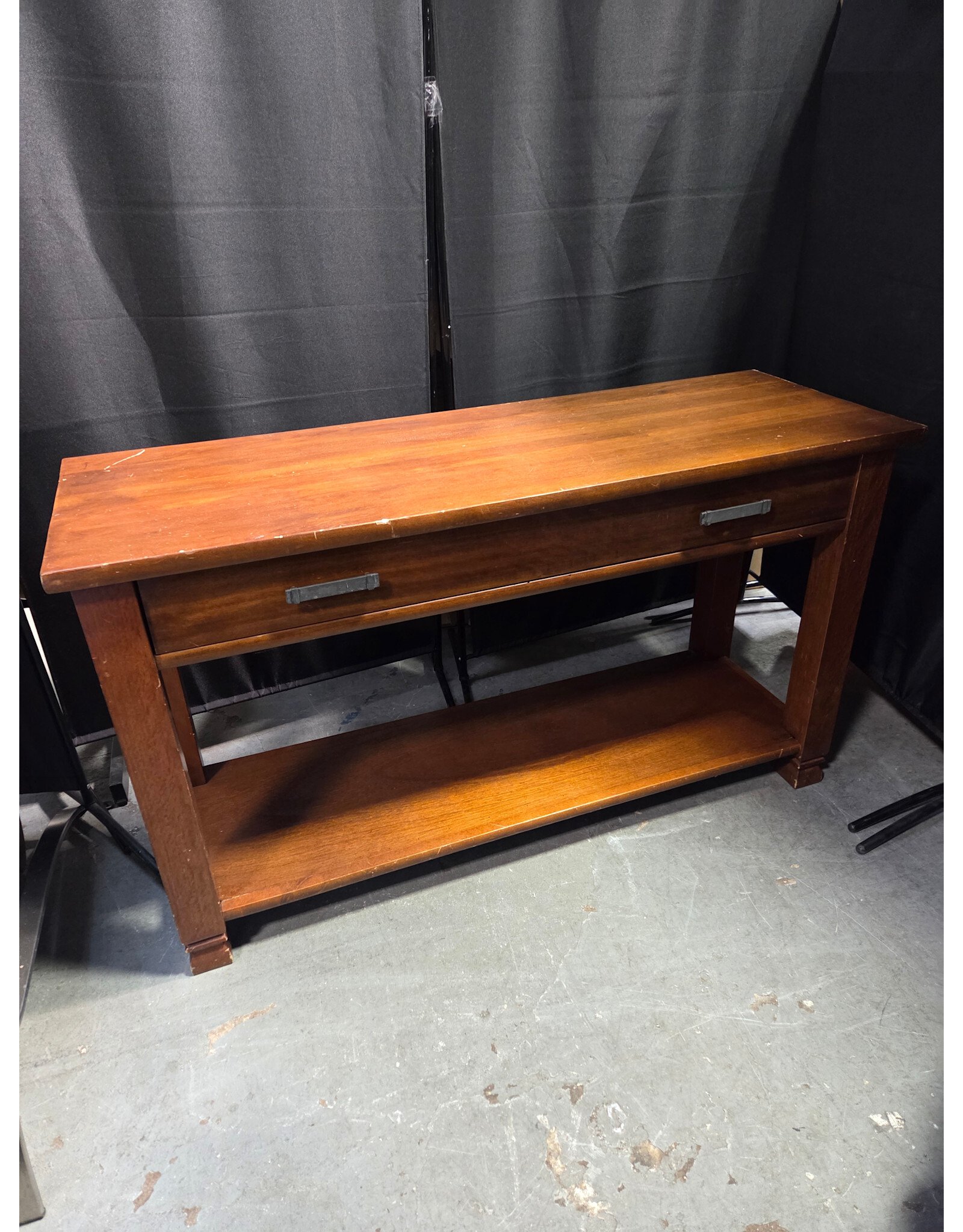 Pottery Barn Wooden Console