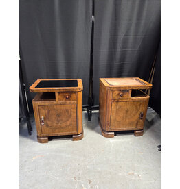 Set of Art Deco Nightstands - As Is