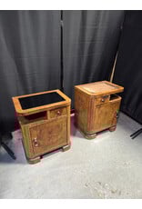 Set of Art Deco Nightstands - As Is