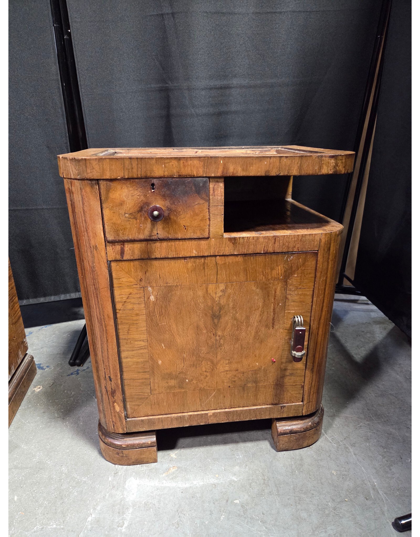 Set of Art Deco Nightstands - As Is