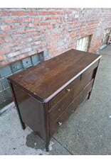 Antique Wooden 4-Drawer Dresser