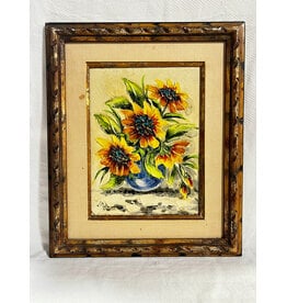 Feelin Sunny, framed oil on canvas, sgnd l.l.