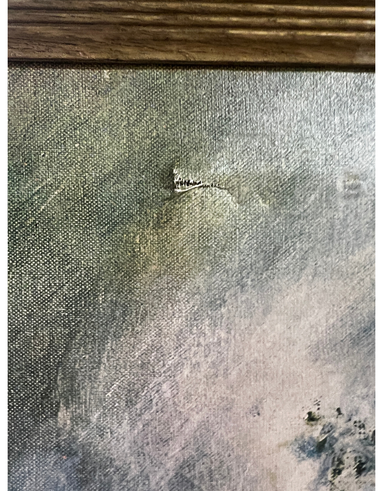 Sunflower by Pierre Sorel, framed print on canvas