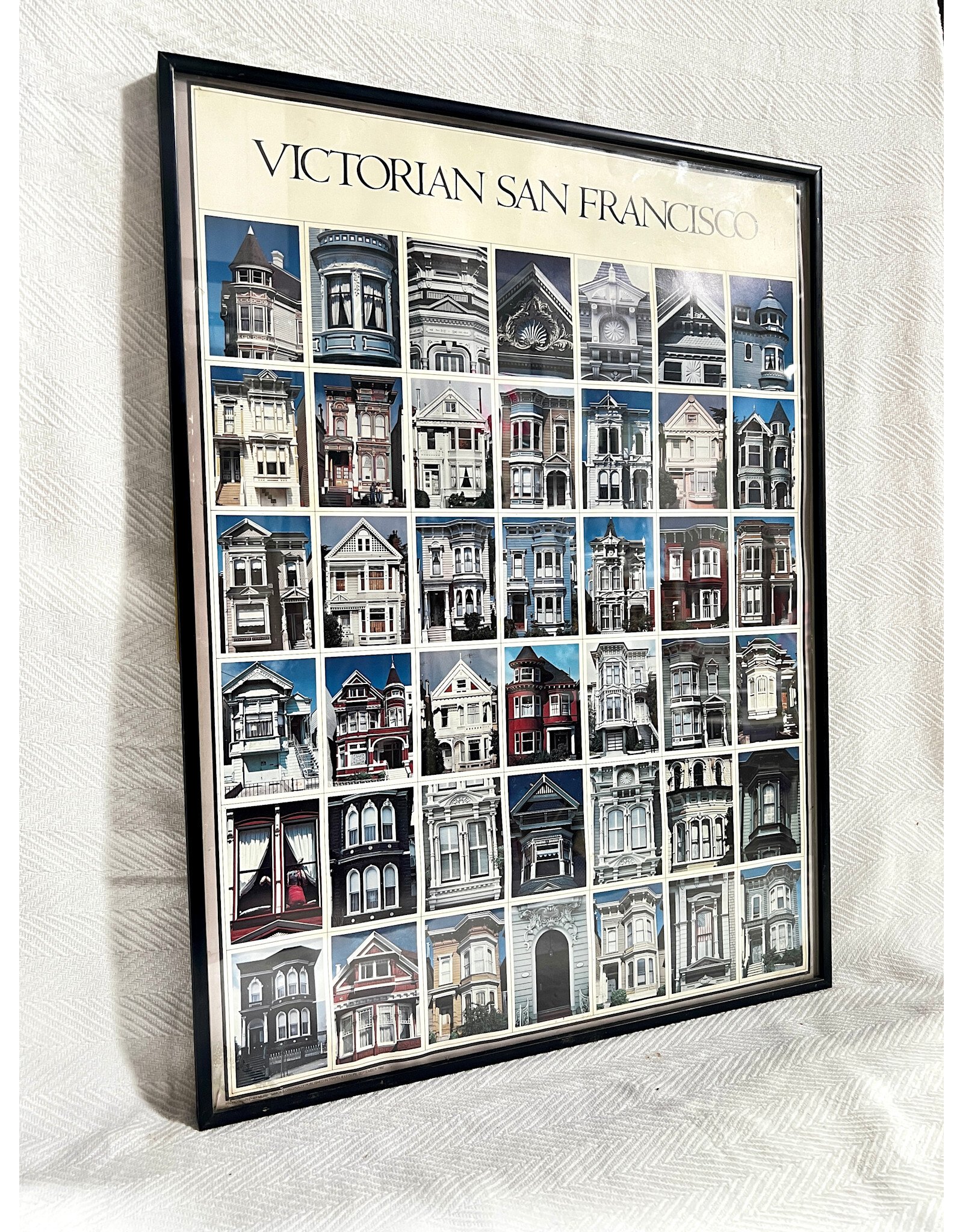 Victorian San Francisco, framed print